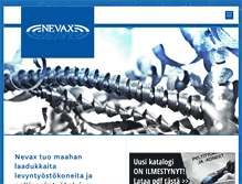 Tablet Screenshot of nevax.fi